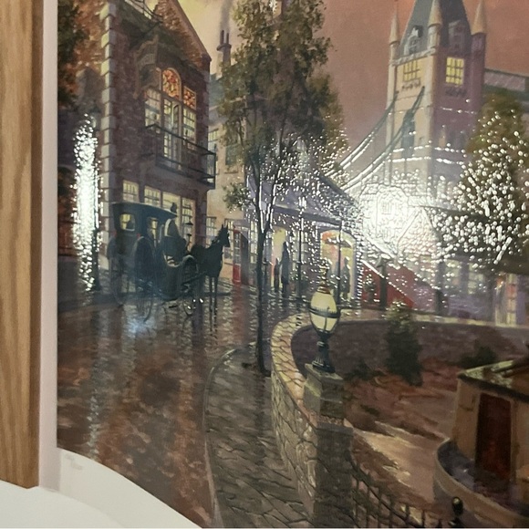 LONDON FOG Signed Limited Edition Seriolithograph by Kenneth Shotwell 1185/2250 - Picture 9 of 10